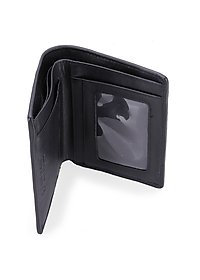 Ví Nam Huy Hoàng HT2410 (10 x 12.5 cm) - Đen