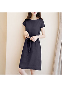 Đầm hè nữ,váy linen suông đi biển [ chất linen thoáng mát +đi làm + đi dạo cực dễ chịu ] Thời Trang Haint Boutique