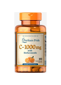 Viên Uống Tăng Sức Đề Kháng Làm Đẹp Da Puritan'S Pride Vitamin C -1000Mg With Bioflavonoids &Amp; Rose Hips (100 Viên) - Link Mua