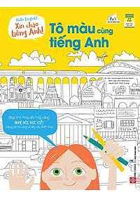 Sách Hello English! - Xin Chào Tiếng Anh! - Tô Màu Cùng Tiếng Anh
