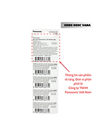 Vỉ 10 Pin LR44 ( A76 / AG13 ) 1,5V  Panasonic - Hàng Chính Hãng