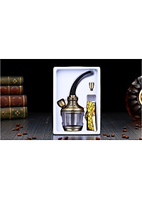 Tẩu thuốc cao cấp sang trọng HD-806 ( tặng kèm 1 dụng cụ vệ sinh tẩu thuốc)