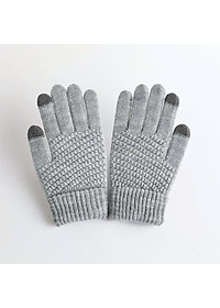 Găng Tay Cảm Ứng, Bao Tay Phượt Du Lịch Dã Ngoại Cao Cấp Dành Cho Cả Nam Và Nữ MÀU ĐEN