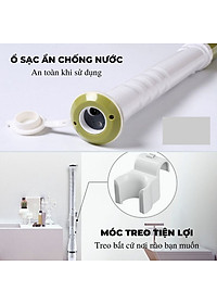 Chổi Cọ Nhà Vệ Sinh Đa Năng, Nhà Tắm, Bồn Cầu, Toilet, Cửa Kính - Pin 4000 mAh