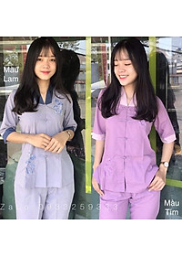 Đồ Lam Đi Chùa # Mẫu La Hán Phối# Quần Áo Nữ #Đồ Bộ