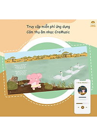Sách Thơ Âm Nhạc - Cuốn Voi Học Múa Ba-lê - Sách bìa cứng tặng sticker và mã đăng nhập App Cảm thụ âm nhạc