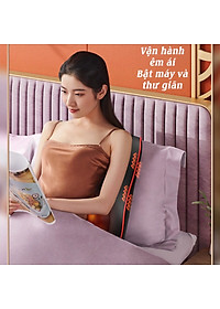 Gối Massage Cổ Vai Gáy Hồng Ngoại Đa Năng  20 Bi Cao Cấp, Bảo Hành 12 Tháng