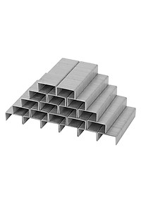 Dập ghim #10 Deli, kèm hộp đựng ghim 15 trang, Đen, xanh, xám - 1 cái E0251