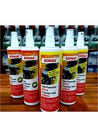 Nhũ Dịch Làm Sạch Và Bảo Quản Nhựa Trong, Ngoài Xe SONAX Trim Protectant high gloss finish (sprayer) 380041 (300 ml)