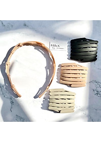 Băng đô cài tóc nhựa xếp gọn bỏ túi du lịch tiện lợi, phụ kiện tóc nữ CT019 - Filibra style