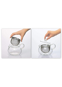 Bình pha trà kèm lưới lọc Hario 450ml (CHJMN-45T)