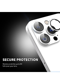 Kính Camera Titanium Dành Cho Iphone 15 Pro/ Iphone 15 Promax MIPOW KINGBULL TITANSHIELD PROTECTOR – Hàng Chính Hãng