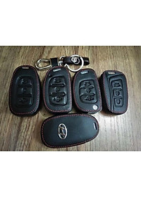 Ốp bao da chìa khoá huyndai các loại - i10 tucson elantra kona acent santafe solaiti Bảo Hành Uy Tín Lỗi 1 Đổi 1
