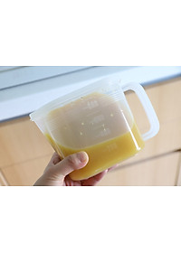 Hộp bảo quản thực phẩm có tay cầm 1000ml - Hàng nội địa Nhật Bản