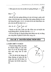 Sổ Tay Vật Lí Trung Học Phổ Thông (Lớp 10 - 11 - 12)