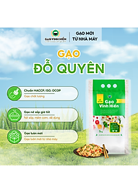 Đặc sản Tiền Giang - Gạo Đỗ Quyên Vinh Hiển 5kg - OCOP 4 SAO