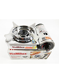 Bếp ga mini siêu nhỏ gọn Namilux chất liệu inox cao cấp an toàn-Hàng chính hãng