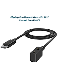 Nơi bán Dây cáp sạc cho Đồng Hồ Huawei Watch Fit 3/ Watch Fit 2/ Huawei Band 7/8/9/ Watch Kids 4 Pro cổng USB C_ Hàng chính hãng