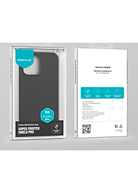 Ốp lưng cho iPhone 15 Pro , 15 Pro Max , 15 Plus , 15 hiệu Nillkin Frosted Shield Pro chống sống chống vân tay - Hàng nhập khẩu