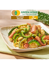 Hạt Giống Khổ Qua Greenhome, Gói 1gr~10 hạt, Dễ Trồng Quanh Năm, Nảy Mầm Cao, Thu Hoạch Nhanh, Năng Suất Cao T05