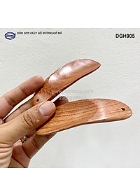 Đón giày Gỗ Hương/Gõ đỏ vân gỗ đẹp, có thể bỏ túi tiện dụng (DGH905) hàng xuất khẩu, kiểu dáng nhỏ gọn - HAHANCO