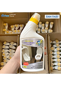 Làm Sạch Tẩy Trắng Đồ Dùng Bằng Sứ SMART TS - Bồn Cầu, Bồn Tắm, Bồn Rửa - Trắng Ngay Sau 5 Phút Không Cần Cọ Rửa - Tặng Kèm Chổi Lông -                      