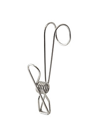 Combo 4 Kẹp Treo Đồ INOX 304 Có Móc Treo Đa Năng