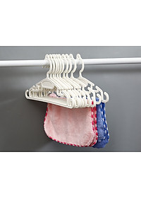 Set 10 chiếc móc áo mỏng trẻ em Hara 185 hàng cao cấp - giao màu ngẫu nhiên