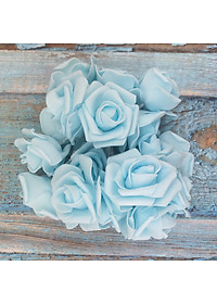 Dây Đèn LED Hoa Hồng Cỡ Lớn Nhiều Màu Trang Trí Tiệc Cưới, Quà Tặng - 1.5 mét 10 hoa