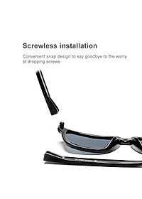 XIAOMI Kính Mát Gọng Vuông Thời Trang Cho Nam Nữ