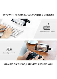 Ugreen UG20808US173TK Màu Đen Đầu chuyển đổi TYPE C sang USB 3.0 vỏ nhựa ABS - HÀNG CHÍNH HÃNG