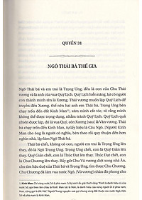 Sách Sử Ký III - Thế Gia