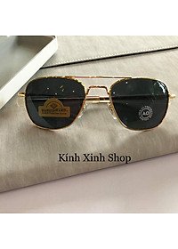 Kính Râm, Kính Mát Nam Cơn Ao Tròng Thủy Tinh - Hàng Cao Cấp Fullbox Phụ Kiện
