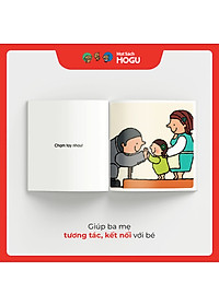 Truyện Ehon bé 1-2-3 tuổi - Chạm tay nhau