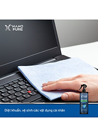 CHAI XỊT NANO BẠC DIỆT KHUẨN KHỬ MÙI NANO XPURE AHT CORP 500ML-NƯỚC RỬA TAY KHÔ XỊT KHỬ MÙI VỆ SINH CƠ THỂ