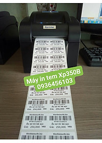 Máy in mã vạch Xprinter XP 350B - Hàng Chính Hãng