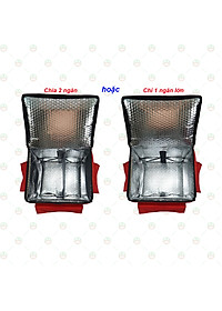 (Xịn Sò) Balo Túi Giữ Nhiệt Đa Năng 36 Lít KhoNCC Hàng Chính Hãng - Dài31xRộng27xCao44cm - Chuyên Dùng Cho Quán Ăn Uống, Shiper Giao Hàng - KKT-7166-36L (Màu Xanh Đen)