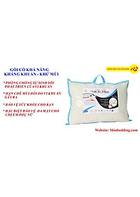 Ruột Gối nằm khách sạn lông vũ nhân tạo Mcirofiber Laube kháng khuẩn khử mùi 50x70cm
