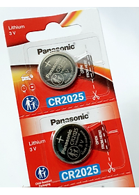 Vỉ 5 Viên Pin CR2025 ( CR 2025/5BE x 1 Vỉ ) Panasonic Lithium 3V - Hàng Chính Hãng