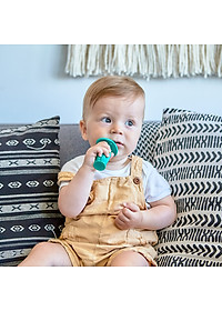 Bàn chải tập đánh răng và mát xa nướu silicon 360 cho bé Marcus & Marcus, từ 12 tháng