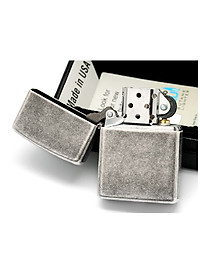 Bật lửa ZIPPO 121FB –Bật lửa ZIPPO ANTIQUE SILVER PLATE