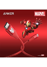 Cáp Sạc ANKER PowerLine+ II USB-C to Lightning - Phiên Bản Marvel - A9551 / A9548 - Hàng Chính Hãng