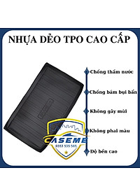 Lót cốp dành cho Hyundai i10 Hatchback 2021 - 2022 chất liệu TPO cao cấp