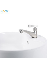 Vòi chậu rửa mặt lavabo dòng lạnh inox 304 Hobby home decor LBL6