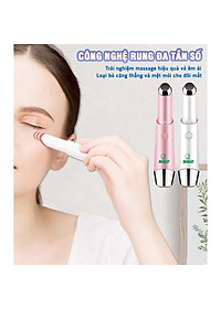 Bút Massage Mắt, Máy Mát Xa Môi Nhiệt Nóng Nikio NK-115 - Giảm Nếp Nhăn Và Thâm Quầng Mắt, Mỏi Mắt Hiệu Quả