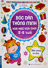 Sách Bóc Dán Thông Minh Vừa Học Vừa Chơi 2-6 Tuổi - Khả Năng Tư Duy