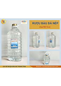 Đặc Sản Bình Định - Rượu Bàu Đá Thành Tâm Nếp 5 Lít- OCOP 3 Sao