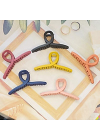 kẹp tóc càng cua nhựa dài phong cách Hàn Quốc