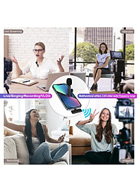 Micro không Dây F18 cho điện thoại , máy tính bảng , android , ios chất lượng cao - hàng nhập khẩu