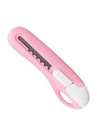 Dao rọc giấy mini 55mm Deli - 4 màu - Xanh lá/ xanh dương/ hồng/ vàng - 2024